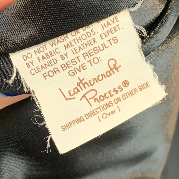 Vintage Reed Leather Corvette Jacket – Made in USA Tag - Rare Find - Picture 4 of 9